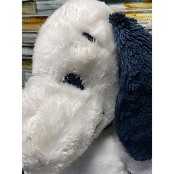 Vintage 1968 Peanuts Snoopy Plush With Collar Rare Stuffed Animal Toy - Picture 2 of 11